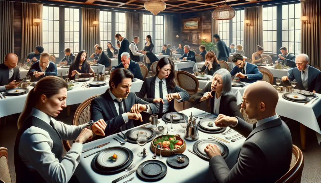 Blog - Restaurant – Tidsstyring irriterer mange madanmeldere 1