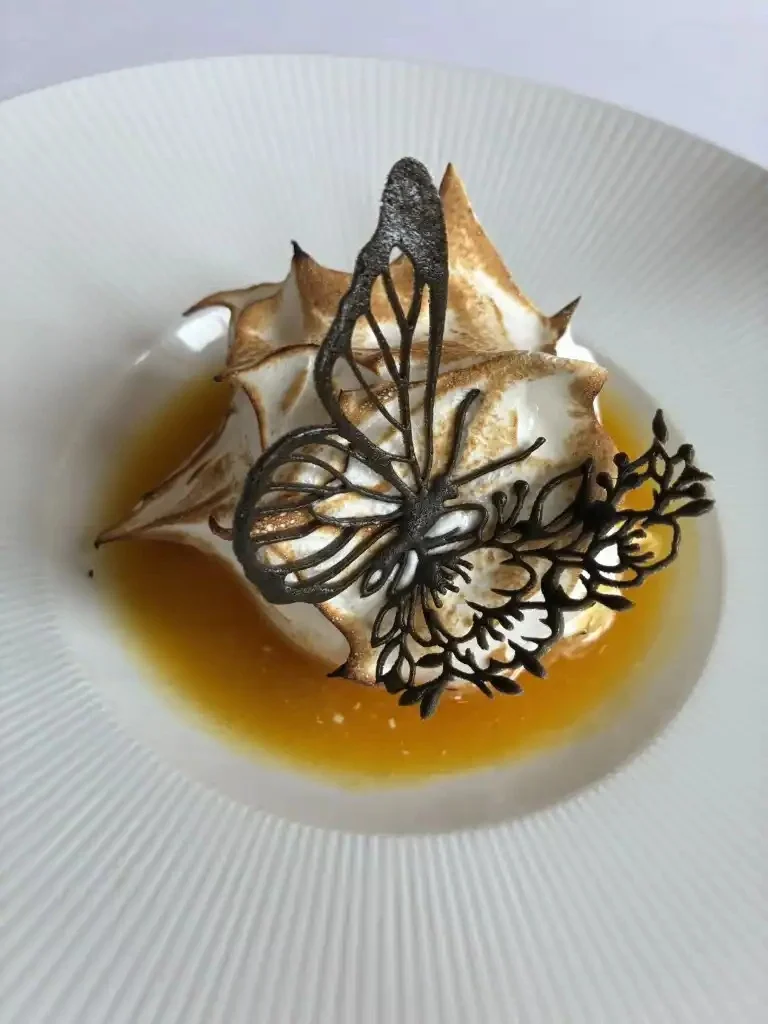 Restaurant - Dessert på Søllerød Kro - Gourmetrestaurant