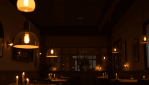 Blog - Restauranter med lav belysning og rolig atmosfære - Perfekt til fordybelse 1