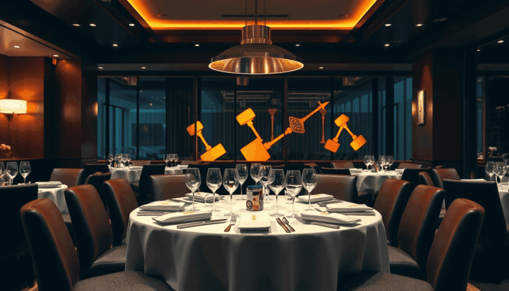 Blog - Middag med et hammerslag - Restauranter som de nye auktionshuse 1